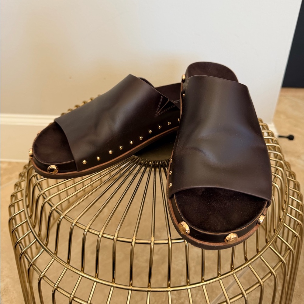 Kelsi DAGGER Studded Leather Sandals 8.5